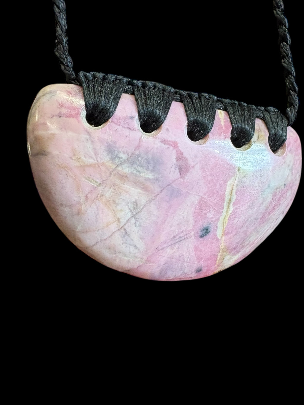 Otago Pink Rhodonite Breastplate