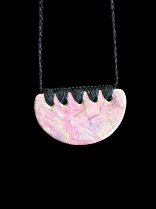 Otago Pink Rhodonite Breastplate